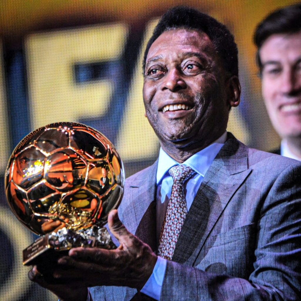 Pelé considered as one of the greatest football players of all time