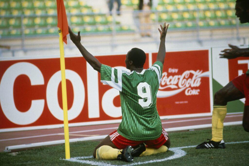 Roger Milla in African Cup of Nations