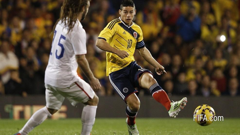 Colombia legend James Rodriguez