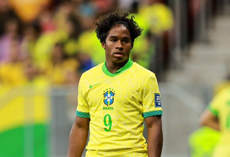 Brazil potential Endrick aiming for 2026 world cup