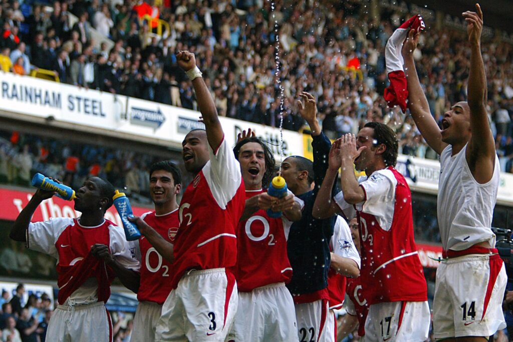 Arsenal 2004 PL key players that won the title