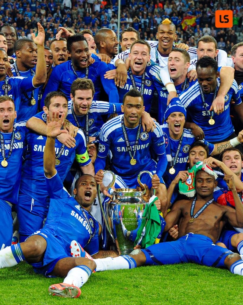 Chelsea UCL 2012 
