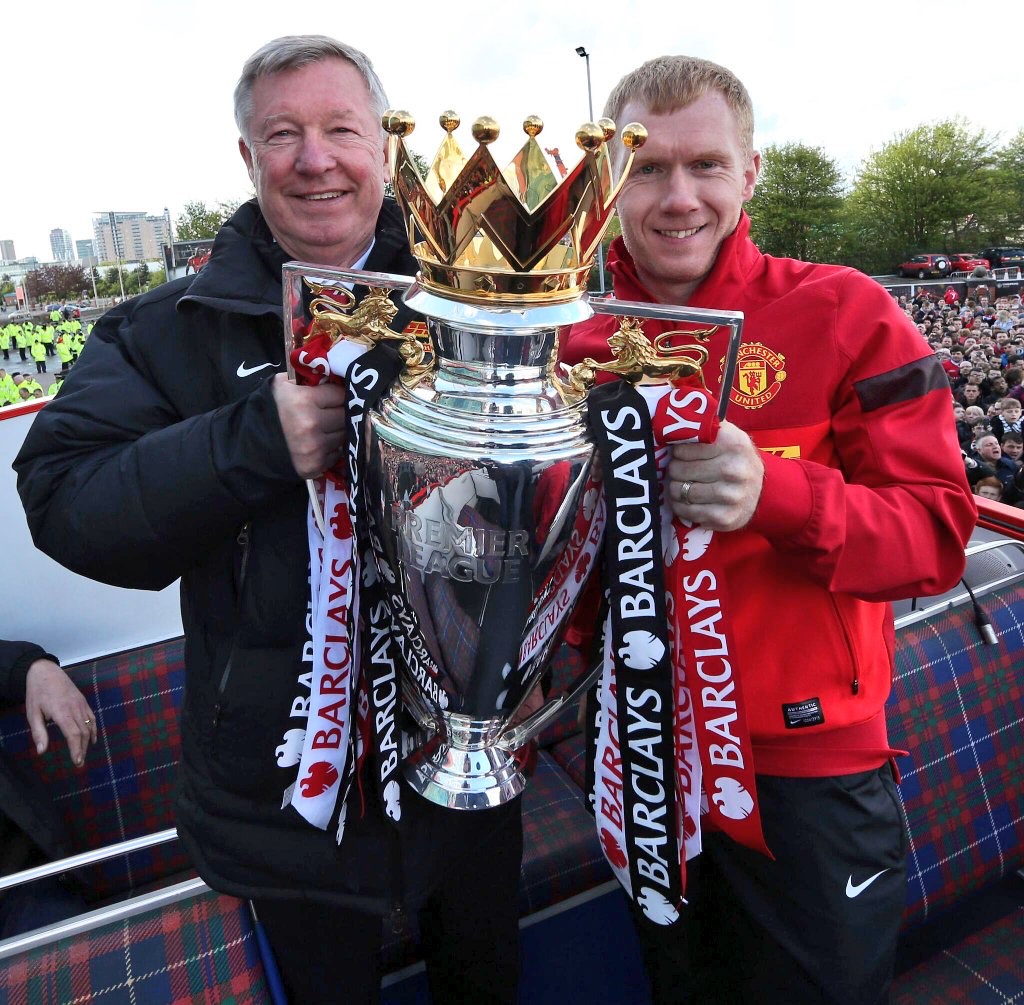 Ferguson won his last Premier League title in 2013 with Manchester United