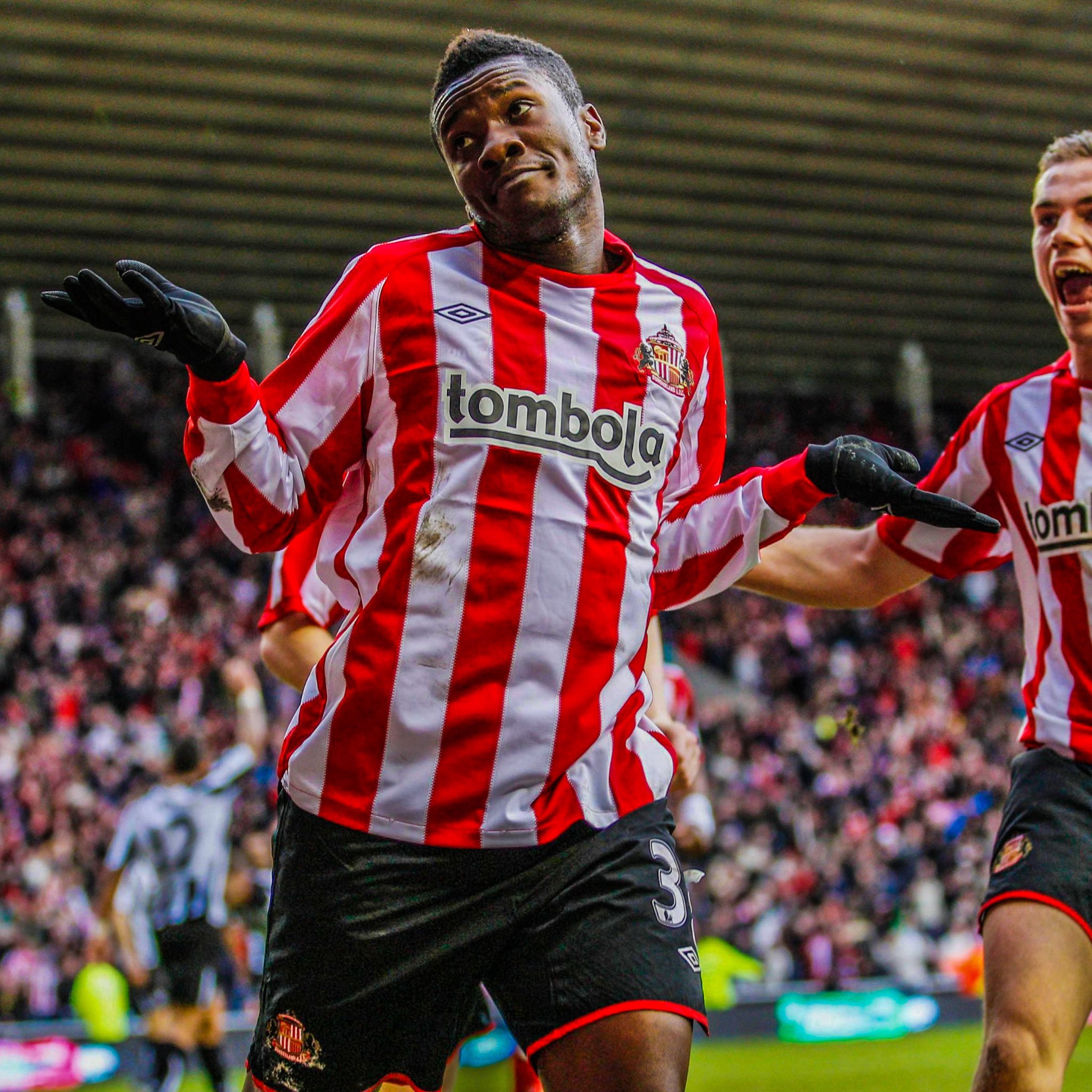 Former Sunderland striker Asamoah Gyan