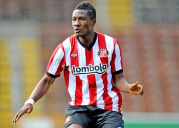 Ghana All-time leading scorer Asamoah Gyan