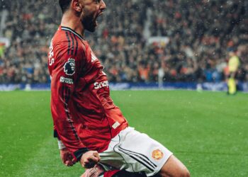 Bruno Fernandes holds the record for most assists in the Premier League season