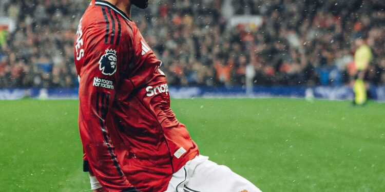 Bruno Fernandes holds the record for most assists in the Premier League season