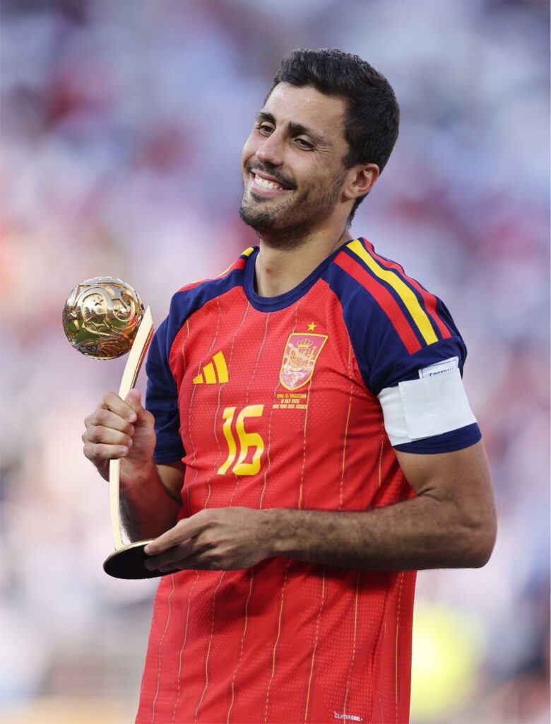 Spanish midfielder Rodri